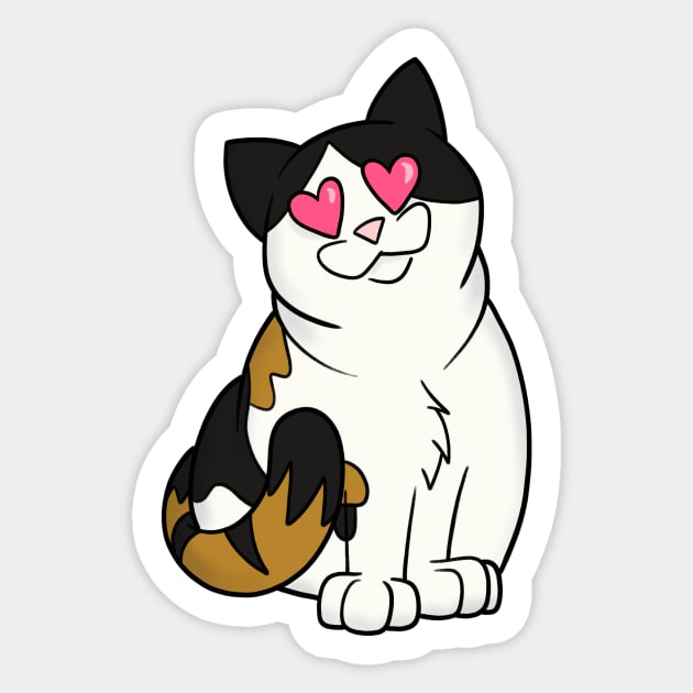 Gordito In Love Sticker by Gorditothebodegacat